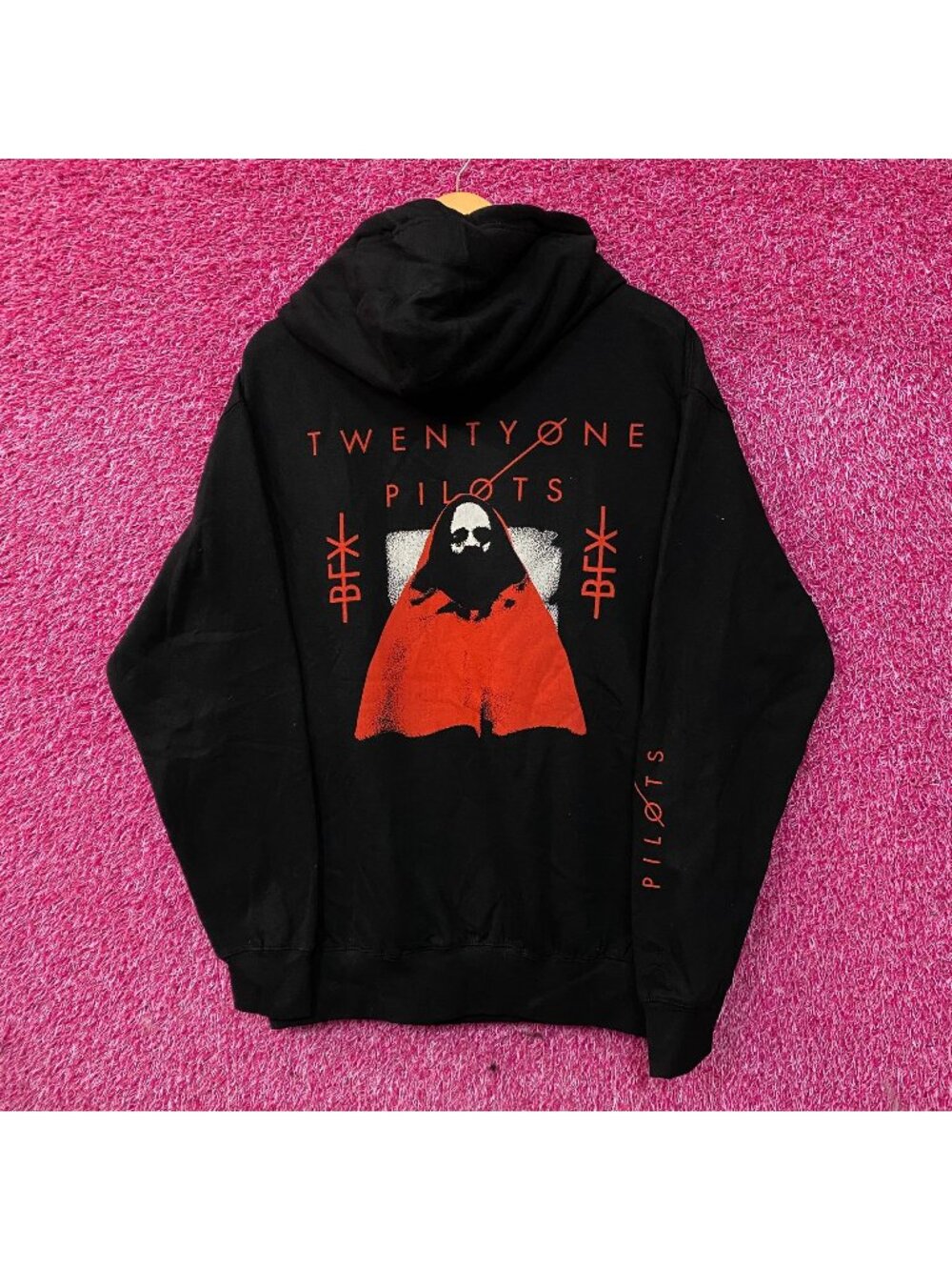 Twenty One Pilots Blurryface 10th Anniversary Hoodie Large